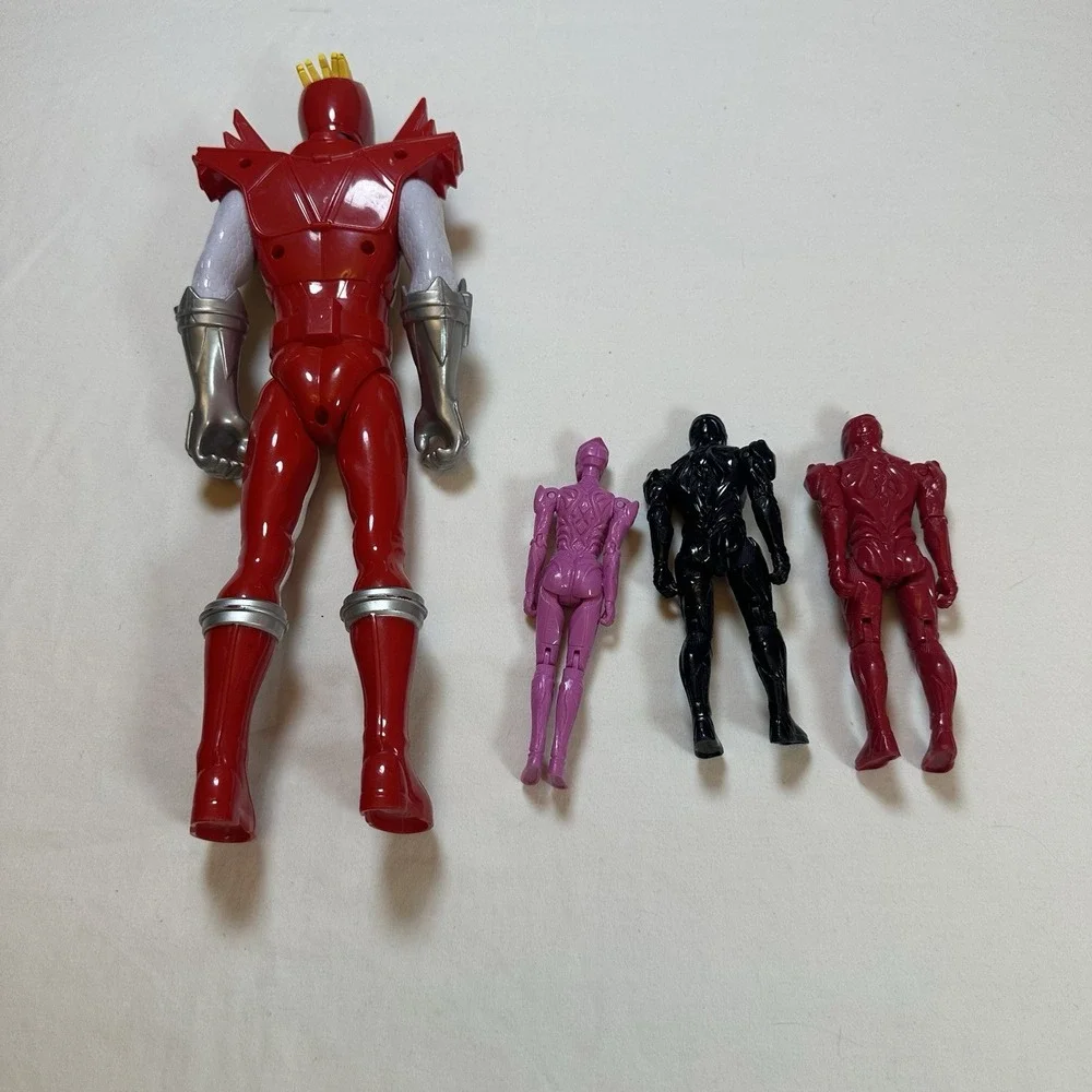 Power Rangers Dino Charge Red Power Ranger Action Figure Toy 12